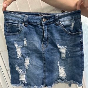 Wax Jean Jean ripped skirt size M